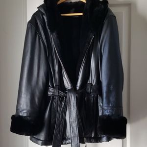 Wilson's Leather Coat Excellent Condition XL